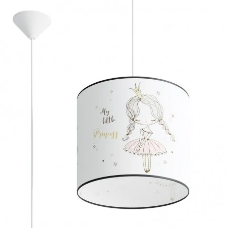 Lampy-sufitowe - lampa wisząca princess 30 sollux sl.1414 