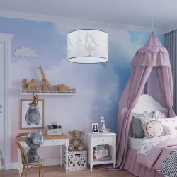 Lampy-sufitowe - lampa wisząca princess 40 sollux sl.1415 
