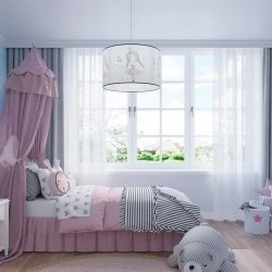 Lampy-sufitowe - lampa wisząca princess 40 sollux sl.1415 