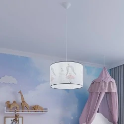 Lampy-sufitowe - lampa wisząca princess 40 sollux sl.1415 
