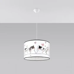 Lampy-sufitowe - lampa wisząca cat 40 sollux sl.1419 