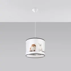 Lampy-sufitowe - lampa wisząca kitty 30 sollux sl.1420 