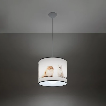 Lampy-sufitowe - lampa wisząca kitty 30 sollux sl.1420 