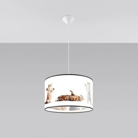 Lampy-sufitowe - lampa wisząca kitty 40 sollux sl.1421 