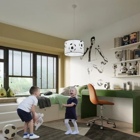 Lampy-sufitowe - lampa wisząca football a 40 sollux sl.1425 