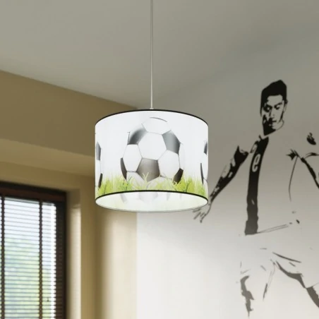 Lampy-sufitowe - lampa wisząca football c 30 sollux sl.1428 