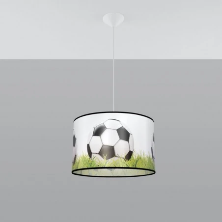 Lampy-sufitowe - lampa wisząca football c 40 sollux sl.1429 