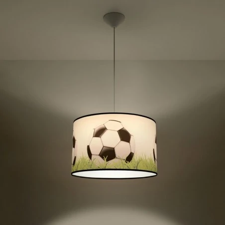 Lampy-sufitowe - lampa wisząca football c 40 sollux sl.1429 