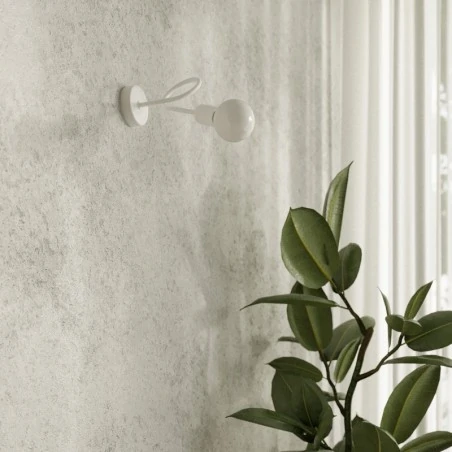 Lampy-sufitowe - żyrandol loop 3 biały sollux sl.1431 