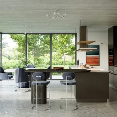 Kinkiety-do-salonu - kinkiet loop chrom sollux sl.1439 