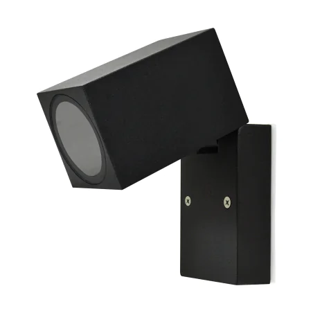 Kinkiety-ogrodowe - kinkiet ogrodowy led gu10 boston ruchomy czarny 303325 poluc 