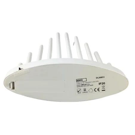 Dekoracje-swiateczne-led - świecznik led na baterie biały 10 diod upominek świąteczny led dcaw01 emos 