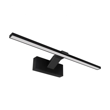 Kinkiety-do-salonu - 04576 kinkiet led 11w nad lustro oprawa ścienna czarna zmienna barwa limba ideus 