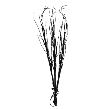 Dekoracje-swiateczne-led - dekoracja świąteczna podświetlane gałązki z perełkami led na baterie 