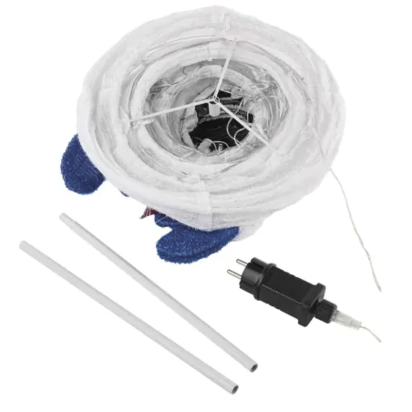 Dekoracje-swiateczne-led - świecący bałwanek na zewnątrz dekoracja świąteczna przed dom do ogrodu dcfc35 60cm emos 