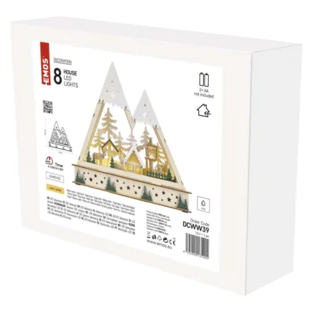 Dekoracje-swiateczne-led - dcww39 dekoracja świąteczna led ozdoba bożonarodzeniowa na stół emos 