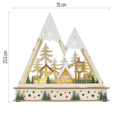 Dekoracje-swiateczne-led - dcww39 dekoracja świąteczna led ozdoba bożonarodzeniowa na stół emos 