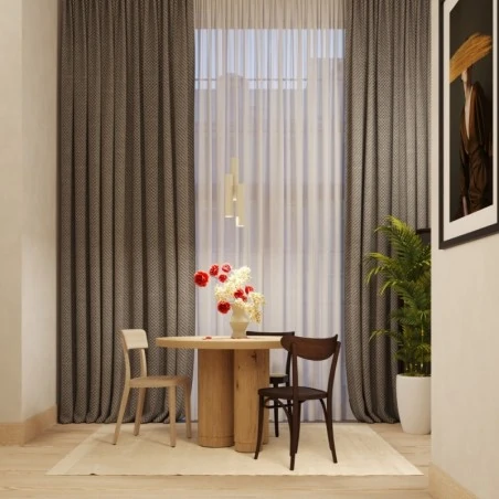 Lampy-sufitowe - lampa wisząca prosta tuba lagos 1 beżowa sollux sl.1479 