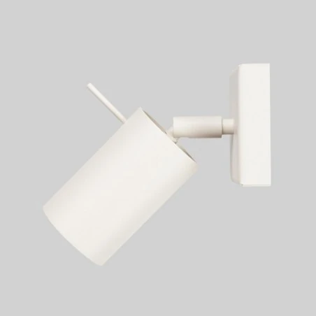 Kinkiety-do-salonu - kinkiet ruchoma tuba na ścianę ring beżowy sollux sl.1494 