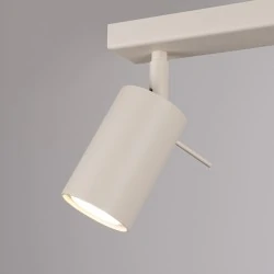 Oswietlenie-sufitowe - plafon listwa oświetleniowa 6 tub ring 6l beżowy sollux sl.1499 