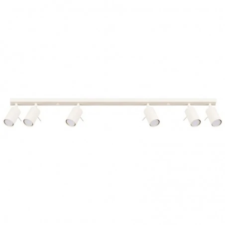 Oswietlenie-sufitowe - plafon listwa oświetleniowa 6 tub ring 6l beżowy sollux sl.1499 