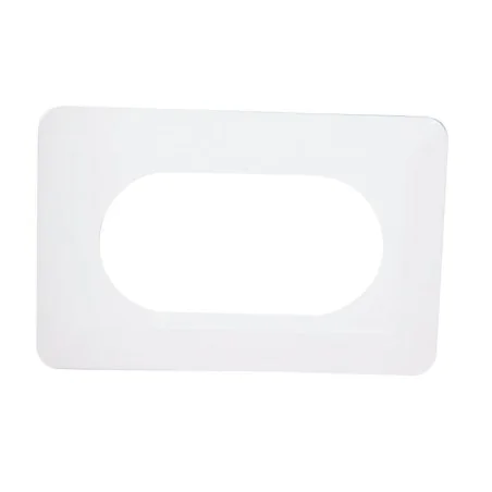 Oslony-sciany -  osłona ściany podwójna  pod gniazdo i włącznik biała osx-220 zamel  