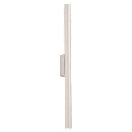 Kinkiety-do-salonu - kinkiet lampa ścienna długa tuba kremowa pastelo 2  sollux sl.1517 