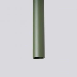 Lampy-sufitowe - lampa sufitowa zielona 5 wiszących tub gu10 zwis nad wyspę kuchenną pastelo sl.1522 sollux 