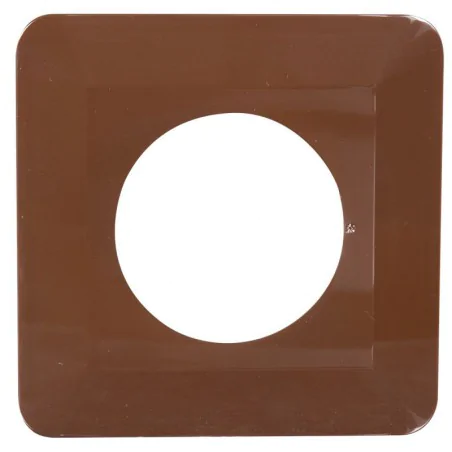 Oslony-sciany - osłona ściany pod kontakty  brązowa osx-910 zamel 