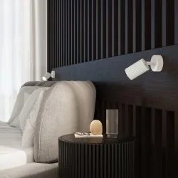 Oswietlenie-sufitowe - lampa do kuchni listwa podwójna białe tuby karbon  sollux sl.1542 