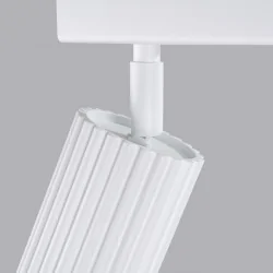 Oswietlenie-sufitowe - lampa listwa sufitowa 6 ruchomych reflektorków biała karbon sl.1546 sollux 