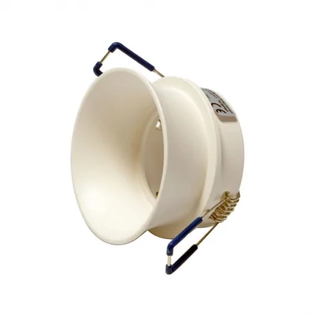 Oprawy-sufitowe-stale - sufitowa oprawa oświetleniowa biała okrągła aluminiowa vide 112-wh ozzo 