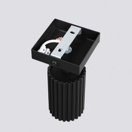 Kinkiety-do-salonu - kinkiet w kształcie tuby lampa ścienna czarna punktowa karbon sollux sl.1578  Kinkiety-do-salonu - kinkiet w kształcie tuby lampa ścienna czarna punktowa karbon sollux sl.1578