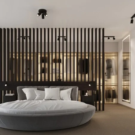 Kinkiety-do-salonu - kinkiet w kształcie tuby lampa ścienna czarna punktowa karbon sollux sl.1578  Kinkiety-do-salonu - kinkiet w kształcie tuby lampa ścienna czarna punktowa karbon sollux sl.1578