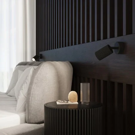 Kinkiety-do-salonu - kinkiet w kształcie tuby lampa ścienna czarna punktowa karbon sollux sl.1578  Kinkiety-do-salonu - kinkiet w kształcie tuby lampa ścienna czarna punktowa karbon sollux sl.1578