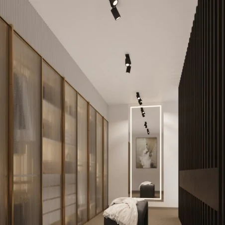 Kinkiety-do-salonu - kinkiet w kształcie tuby lampa ścienna czarna punktowa karbon sollux sl.1578  Kinkiety-do-salonu - kinkiet w kształcie tuby lampa ścienna czarna punktowa karbon sollux sl.1578