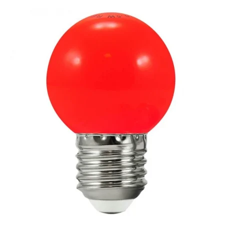 Gwint-trzonek-e27 - żarówki g45 czerwone 36v do girlandy party (2 szt. w zestawie) polux 