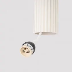 Lampy-sufitowe - lampa sufitowa 2 wiszące tuby karbon 2 beżowy sollux sl.1593 
