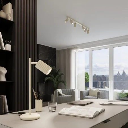 Lampy-sufitowe - lampa sufitowa 2 wiszące tuby karbon 2 beżowy sollux sl.1593 