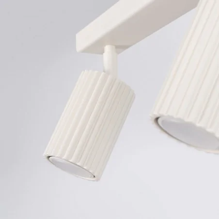 Oswietlenie-sufitowe - lampa sufitowa listwa podwójna karbon 2 beżowy sollux sl.1599 