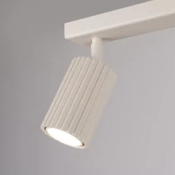 Oswietlenie-sufitowe - lampa sufitowa listwa podwójna karbon 2 beżowy sollux sl.1599 