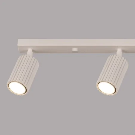 Oswietlenie-sufitowe - plafon długa lampa na sufit 4 tuby karbon 4l beżowy sollux sl.1603 