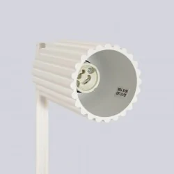 Lampki-biurkowe - lampa biurkowa minimalistyczna stołowa karbon beżowa sollux sl.1605 
