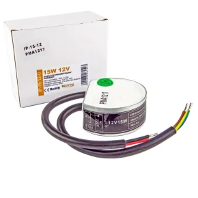 Zasilacze-led - zasilacz led 15w ip67 12v do puszki okrągły ip-15-12-o prescot 