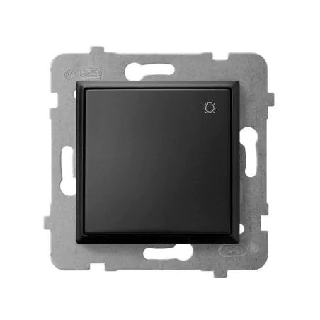 Wylaczniki-typu-swiatlo-zwierne - wyłącznik światło zwierne czarny metalik łp-5u/m/33 aria ospel 