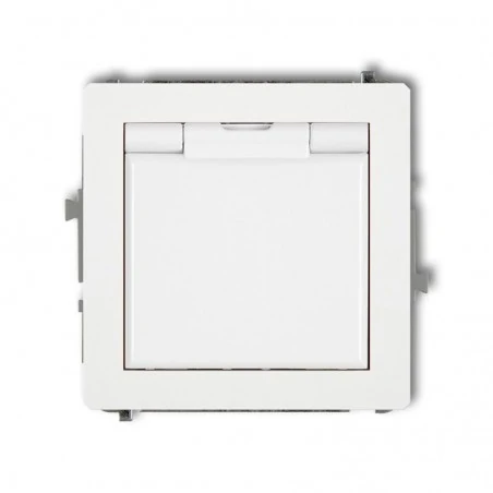 Gniazda-elektryczne - gniazdo bryzgoszczelne z uziemieniem dgpb-1z deco karlik 