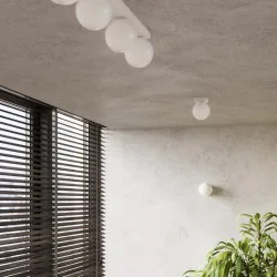 Kinkiety-do-salonu - lampa ścienna kinkiet z kloszem w kształcie kuli yoli sl.1460 sollux 