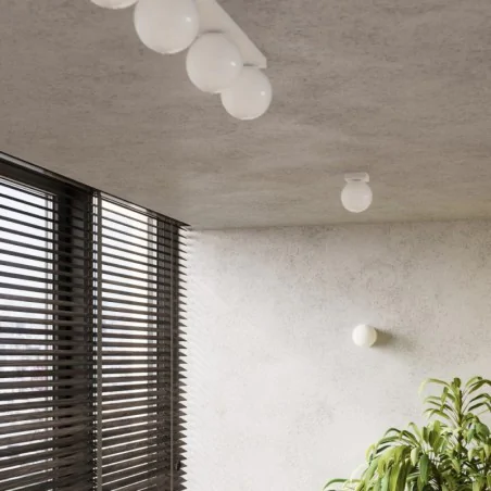 Kinkiety-do-salonu - lampa ścienna kinkiet z kloszem w kształcie kuli yoli sl.1460 sollux 