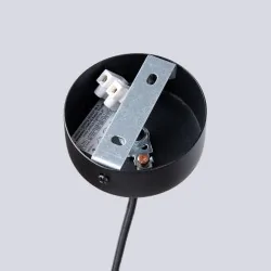 Lampy-sufitowe - lampa wisząca bliss 1 czarna sollux sl.1462 