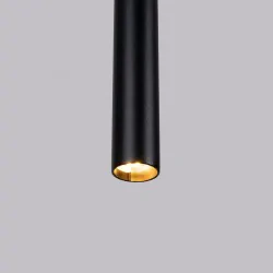 Lampy-sufitowe - lampa wisząca bliss 1 czarna sollux sl.1462 